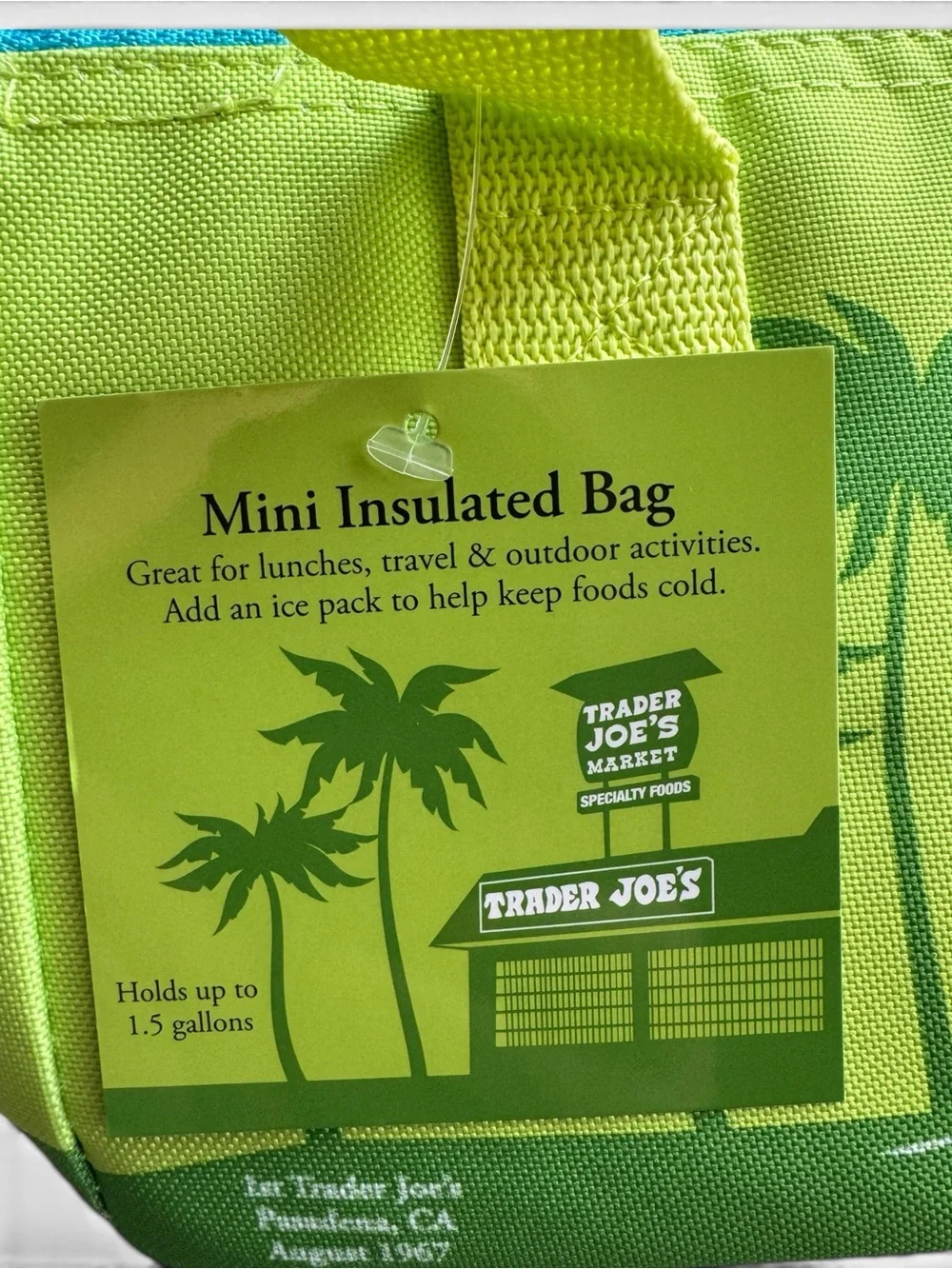 Trader JoeS bright lime
